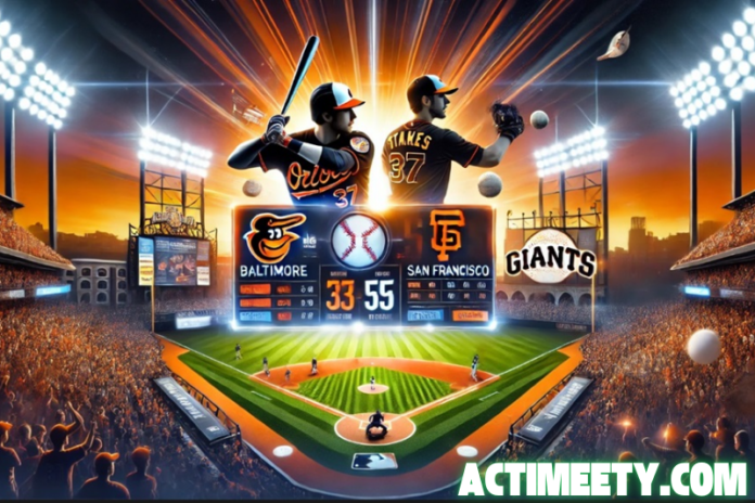 Baltimore Orioles vs San Francisco Giants Match Player Stats